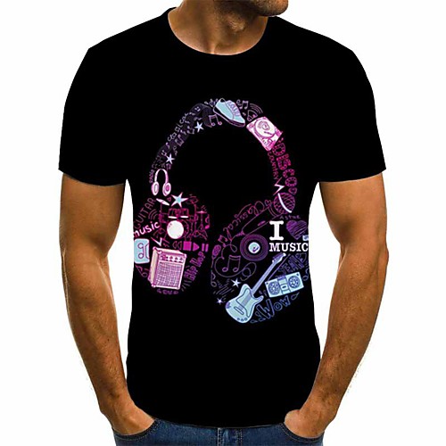 

Men's Daily T-shirt - 3D Black