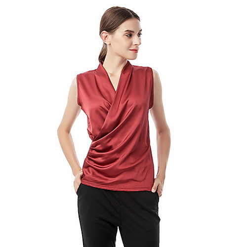 

Women's Daily Tank Top - Solid Colored Black