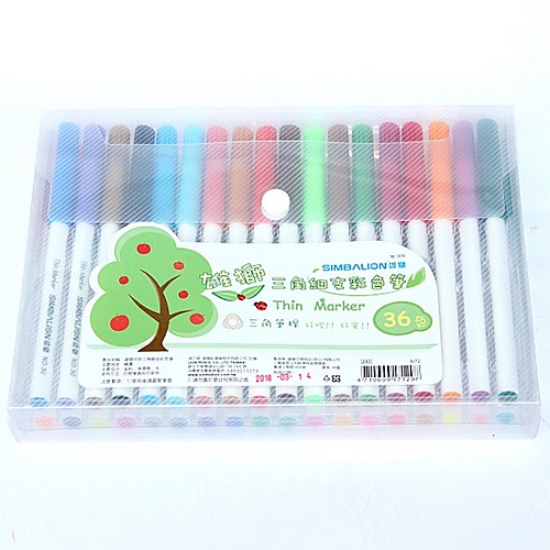 

Watercolor Pen Plastic 1 pcs Classic Elementary