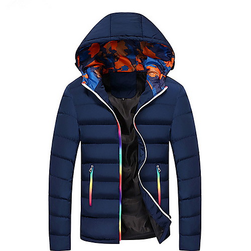 

Men's Solid Colored Padded, Polyester Black / White / Blue US32 / UK32 / EU40 / US34 / UK34 / EU42 / US36 / UK36 / EU44