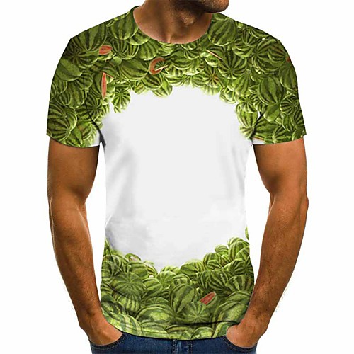 

Men's Daily T-shirt - 3D Green