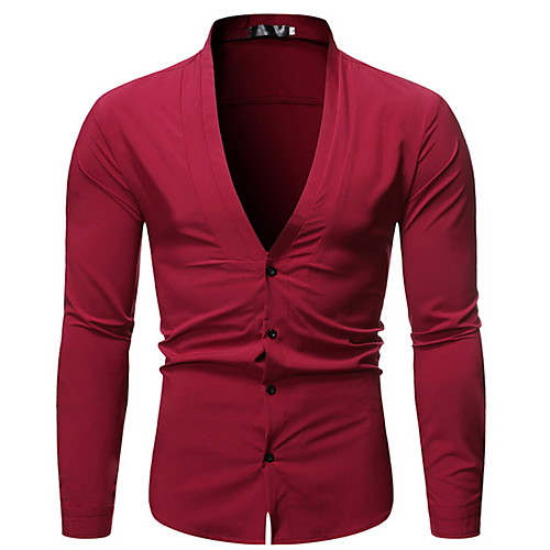 

Men's Daily Shirt - Solid Colored Black