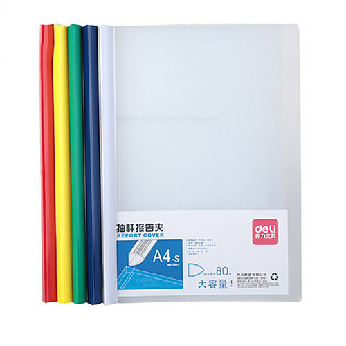 

Plastics Folders & Report Covers Transparent Solid Colored Office Supplies