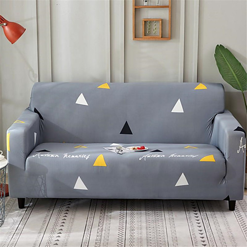 

Треугольный принт пылезащитный всесильный чехлы для стрейч-чехлов для диванов Супер-мягкая ткань-чехол для дивана с одной бесплатной наволочкой
