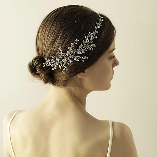 

Alloy Hair Accessory with Rhinestone / Glitter 1 Piece Wedding Headpiece