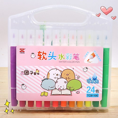 

Watercolor Pen Plastic 1 pcs Classic Elementary