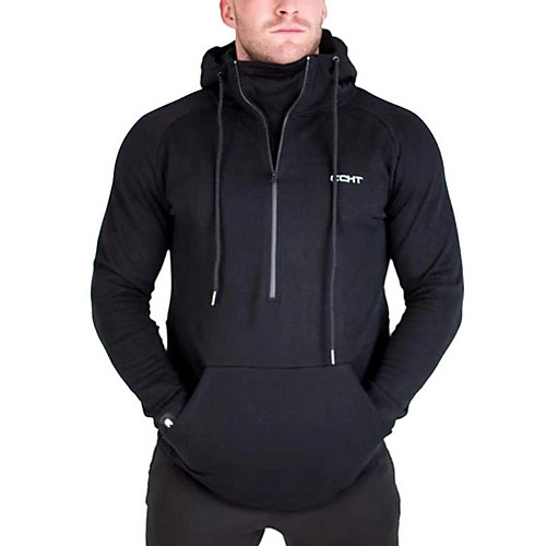 

Men's Basic Hoodie - Solid Colored Black US32 / UK32 / EU40