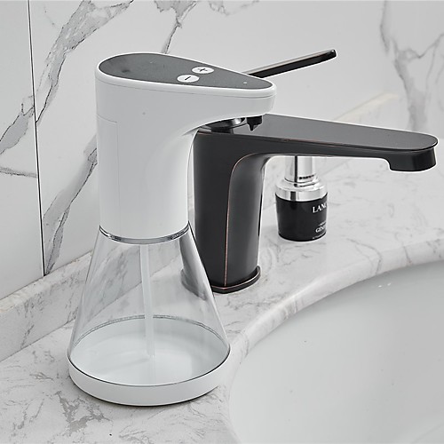 

Automatic Induction Soap Dispenser Touchless Sensor Liquid Soap Foam Dispensers for Kitchen Bathroom Countertop Soap Dispensers 480ml