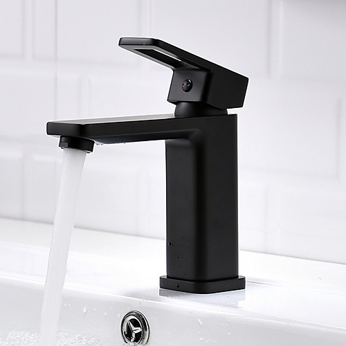 

Bathroom Sink Faucet - Widespread Electroplated Centerset Single Handle One HoleBath Taps