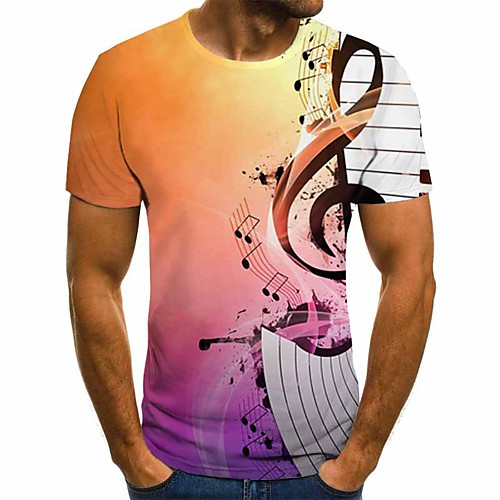 

Men's Daily T-shirt - 3D Orange