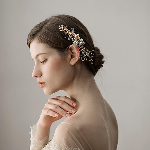 

Alloy Hair Accessory with Rhinestone / Glitter 1 Piece Wedding Headpiece