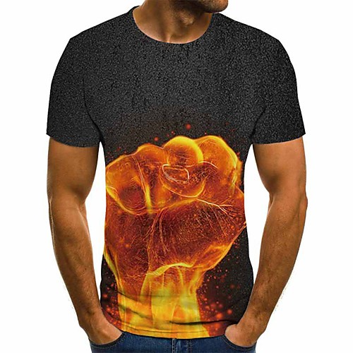 

Men's Daily T-shirt - 3D Orange