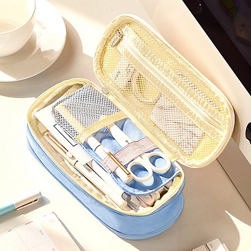 

Pencil Cases Canvas 1 pcs Creative Kid's