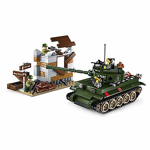 

ENLIGHTEN Конструкторы Конструкторы Игрушки Обучающая игрушка 214 pcs Своими руками Классика Танк Универсальные Мальчики Девочки Игрушки Подарок