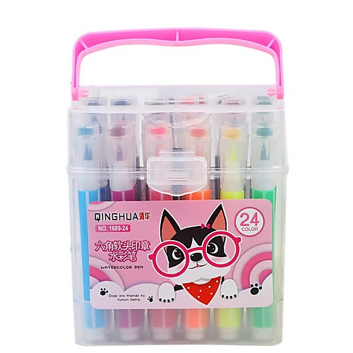 

Watercolor Pen Plastic 1 pcs Classic Elementary