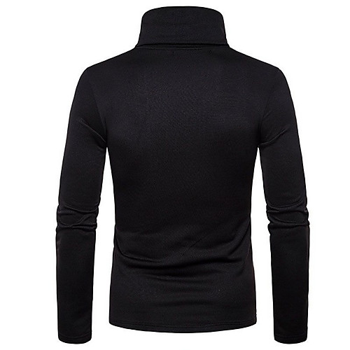 

Men's Solid Colored Long Sleeve Pullover Sweater Jumper, Round Black / Wine / Army Green US36 / UK36 / EU44 / US38 / UK38 / EU46 / US40 / UK40 / EU48