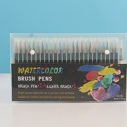 

Watercolor Pen Plastic 1 pcs Classic Elementary