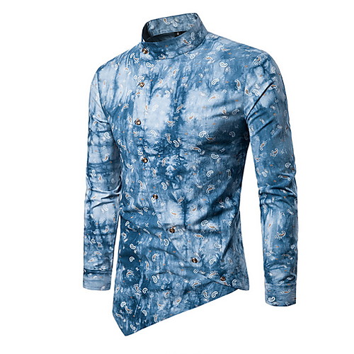 

Men's Daily Shirt - Geometric Blue