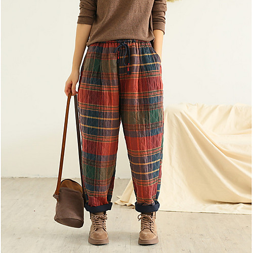 

Women's Basic Sweatpants Pants - Print Rainbow One-Size