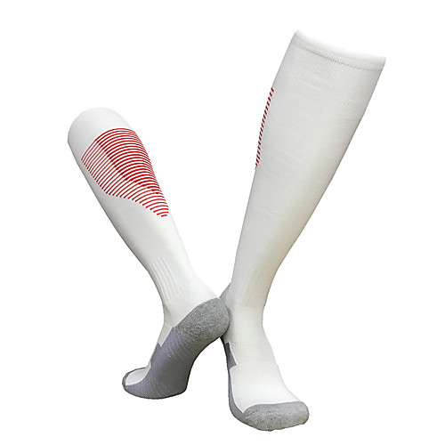 

Compression Socks Athletic Sports Socks Running Socks 1 Pair Men's Women's Tube Socks Socks Breathable Sweat-wicking Comfortable Running Active Training Jogging Sports Color Block Polyester Black