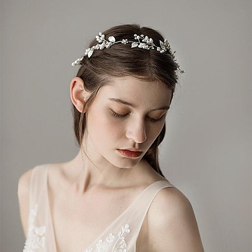 

Alloy Hair Accessory with Rhinestone / Glitter 1 Piece Wedding Headpiece