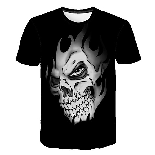 

Men's Daily T-shirt - 3D Print Black