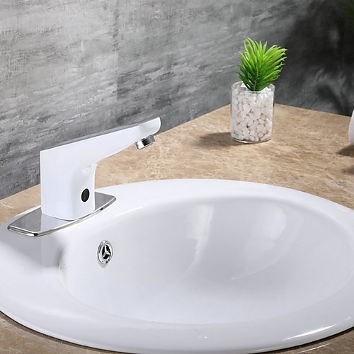 

Bathroom Sink Faucet - Widespread Electroplated Free Standing Single Handle One HoleBath Taps