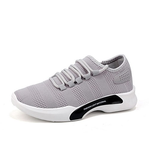 

Men's Comfort Shoes Mesh Winter Athletic Shoes Black / White / Gray