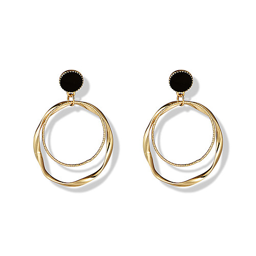 

Women's Earrings Classic Mini Earrings Jewelry Black / Brown For Christmas Party Anniversary Carnival Festival 1 Pair