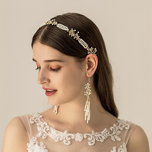 

Alloy Hair Accessory with Rhinestone / Glitter 1 Piece Wedding Headpiece
