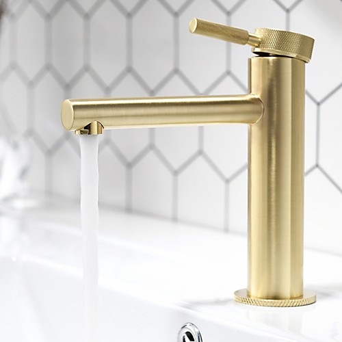 

Bathroom Sink Faucet - Widespread Electroplated Centerset Single Handle One HoleBath Taps