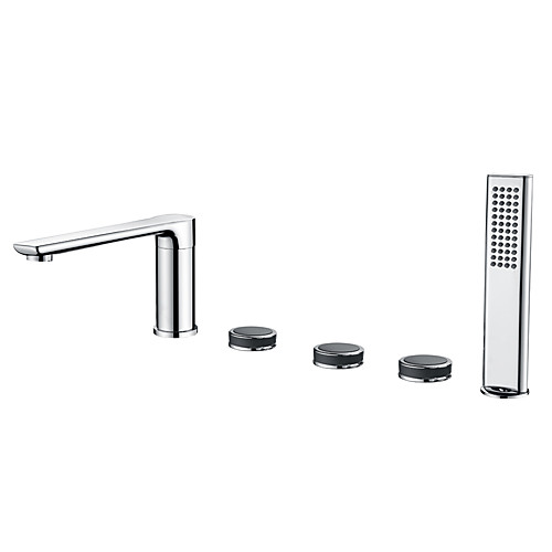 

Смеситель для ванны - Современный Хром Медный клапан Bath Shower Mixer Taps