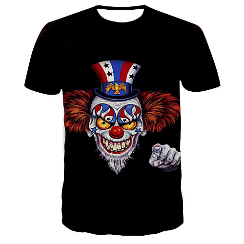 

Men's Daily T-shirt - 3D Print Black
