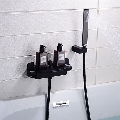 

Смеситель для ванны Электропокрытие Римская ванна Керамический клапан Bath Shower Mixer Taps
