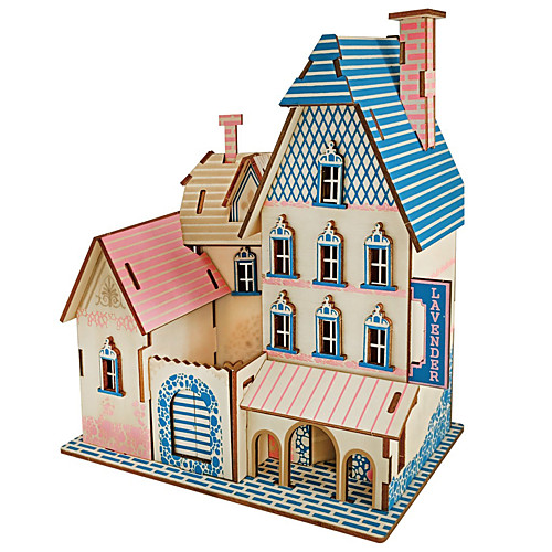 

3D Puzzle Jigsaw Puzzle Model Building Kit Famous buildings House Paper Kid's Toy Gift