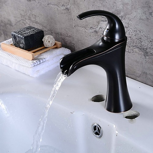 

Bathroom Sink Faucet - Widespread Electroplated Free Standing Single Handle One HoleBath Taps