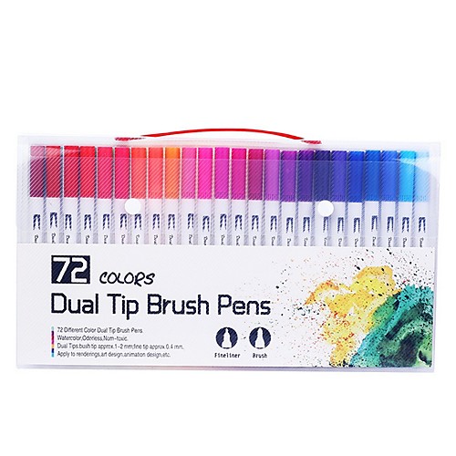 

Watercolor Pen Plastic 1 pcs Classic Elementary