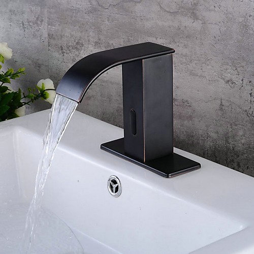 

Bathroom Sink Faucet - Widespread Electroplated Free Standing Single Handle One HoleBath Taps