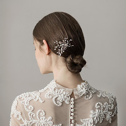 

Alloy Hair Accessory with Rhinestone / Glitter 1 Piece Wedding Headpiece