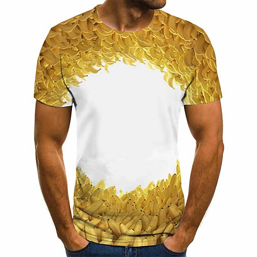 

Men's Daily T-shirt - 3D Yellow