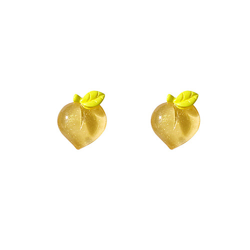 

Women's Earrings Classic Mini Earrings Jewelry Purple / Yellow / Green For Christmas Party Anniversary Carnival Festival 1 Pair