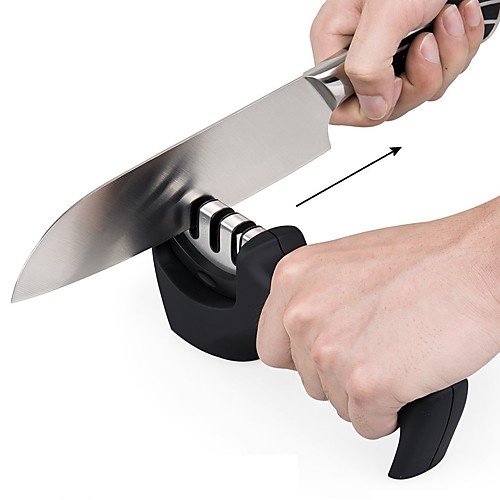 

Knife Sharpener 3 Stages Professional Kitchen Sharpening Stone Grinder knives Whetstone Tungsten Diamond Ceramic Sharpener Tool