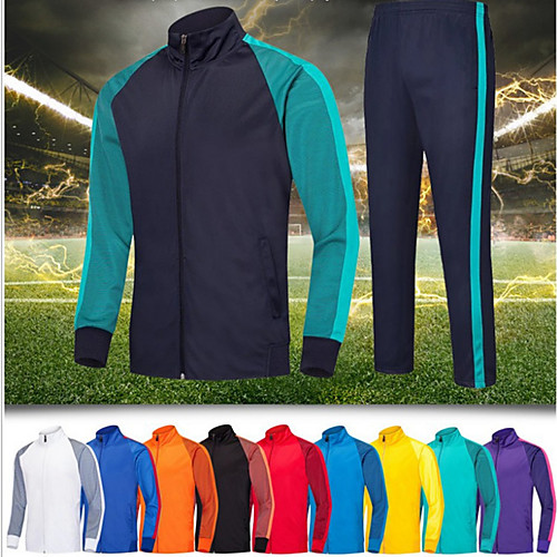 

Men's 2-Piece Full Zip Tracksuit Sweatsuit Streetwear 2pcs Winter Front Zipper Stand Running Fitness Jogging Thermal / Warm Breathable Soft Sportswear Athletic Clothing Set Long Sleeve Activewear