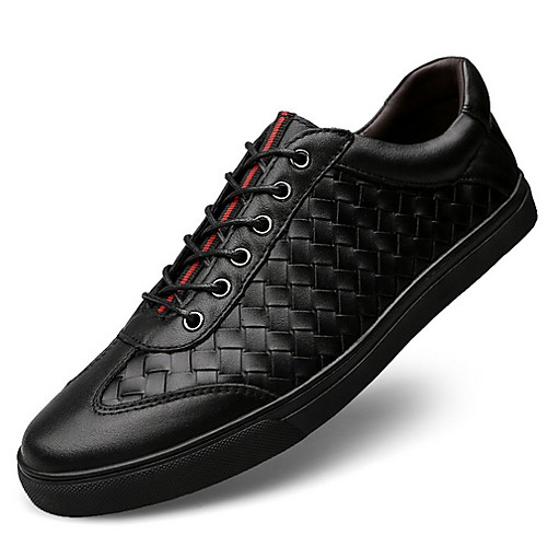 

Men's Comfort Shoes PU Fall & Winter Sneakers Black