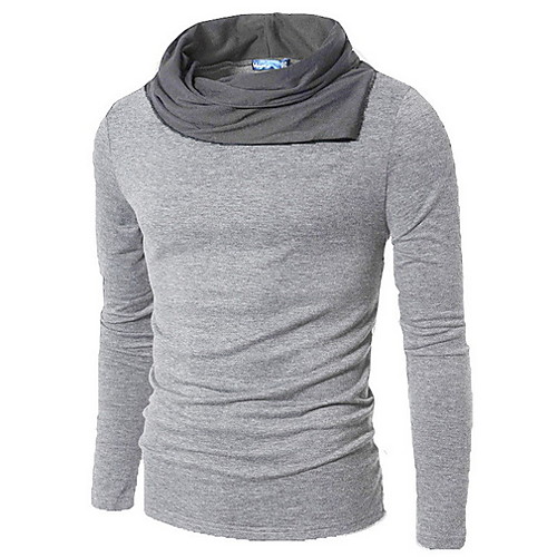 

Men's Daily T-shirt - Color Block Black