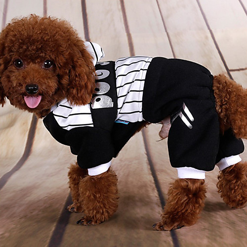 

Dogs Costume Jumpsuit Bear Winter Dog Clothes Warm White Gray Halloween Costume Toy Poodle Polyster Solid Colored Fun & Whimsical Cosplay S M L XL XXL