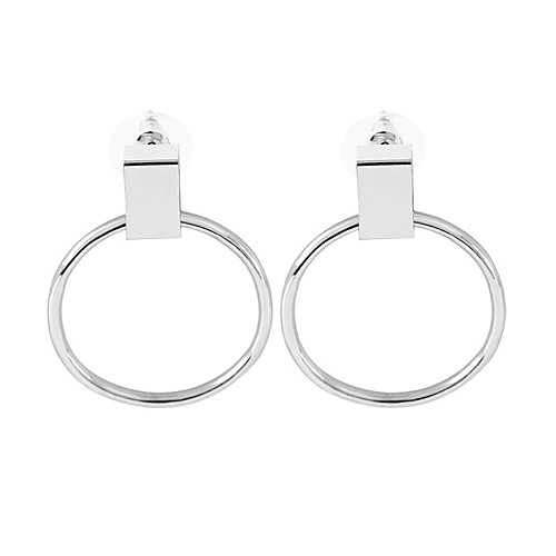 

Women's Earrings Classic Mini Earrings Jewelry Gold / Silver For Christmas Party Anniversary Carnival Festival 1 Pair