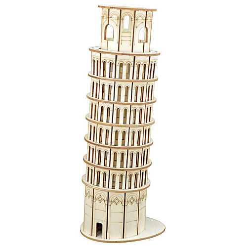 

1 pcs Famous buildings 3D Puzzle Wooden Puzzle Wooden Model Metal Kid's Adults' Toy Gift