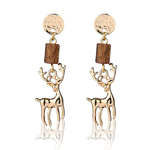 

Women's Earrings Classic Mini Earrings Jewelry Gold For Christmas Party Anniversary Carnival Festival 1 Pair