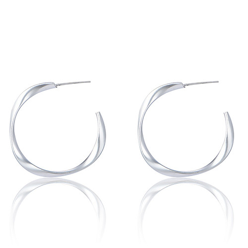 

Women's Earrings Classic Mini Earrings Jewelry Silver For Christmas Party Anniversary Carnival Festival 1 Pair